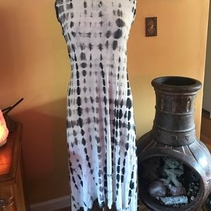 Asymmetrical maxi dress/skirt